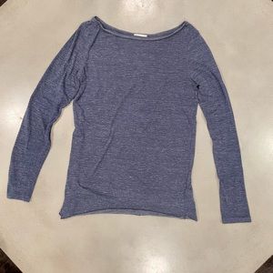 Gap Boat Neck Top, Size XS, Navy